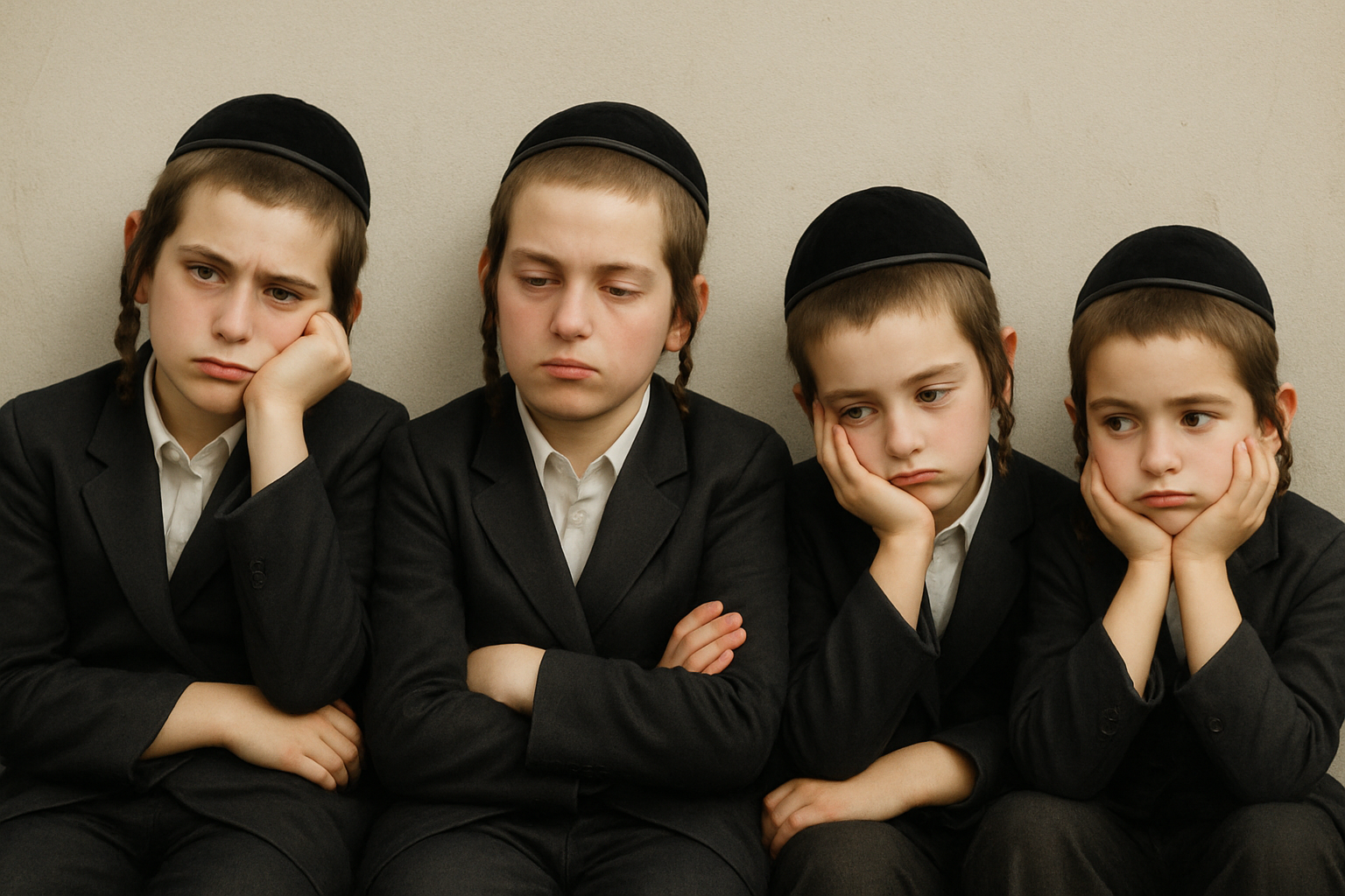 ארבעה ילדים חסידיים בתמונה.png