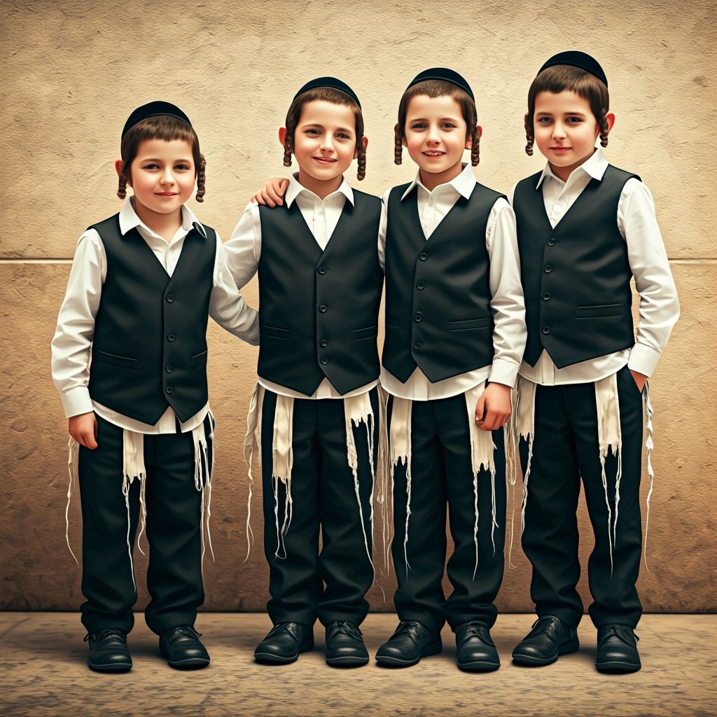 ארבעה ילדים חסידיים.jpg