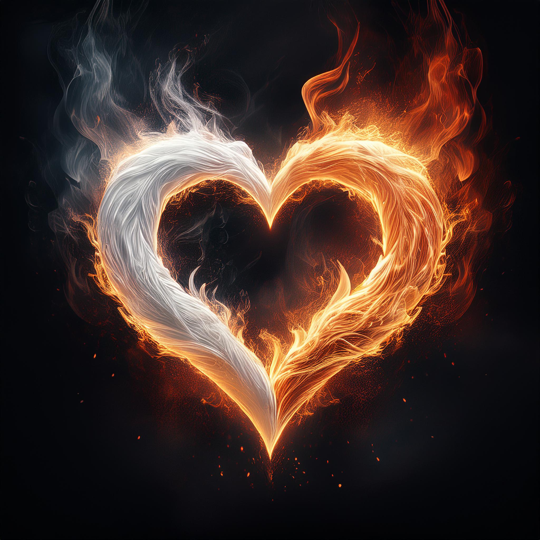 אש יוצר תמונה של לב , רקע חלק שחור 12-12-2024 at 08-32-21.jpeg