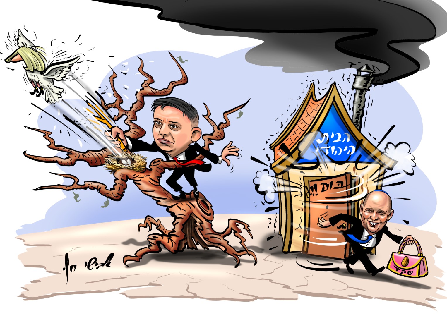 בנט שקד וגבאי משפחה תשעט צבע (Large).jpg