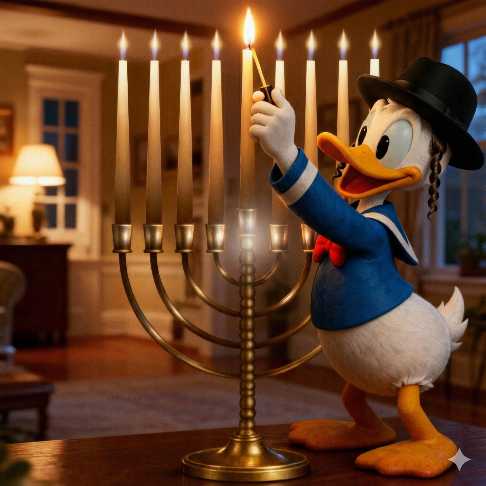 דונלד דאק מדליק חנוכיה.png