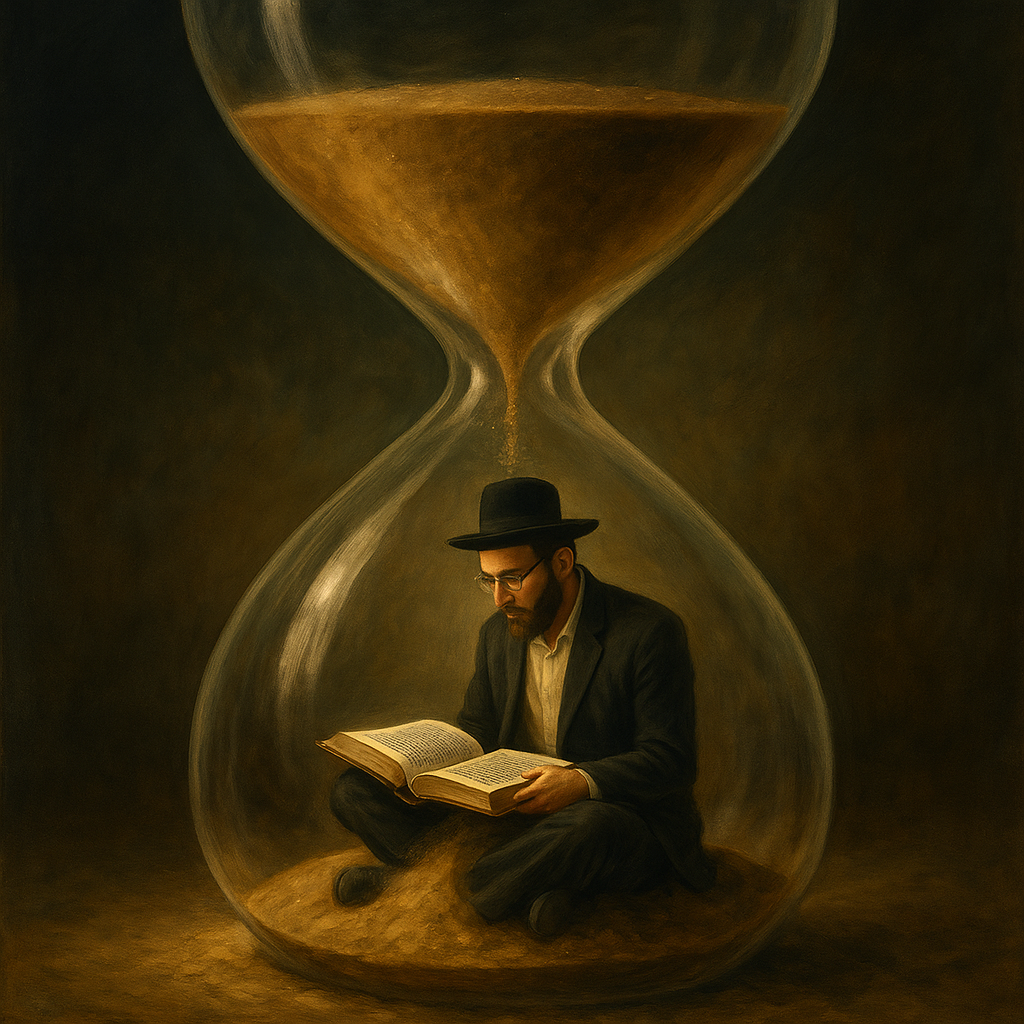 החיים דוחקים, הזמן בורח — אבל התורה מחברת אותך לנצח.png