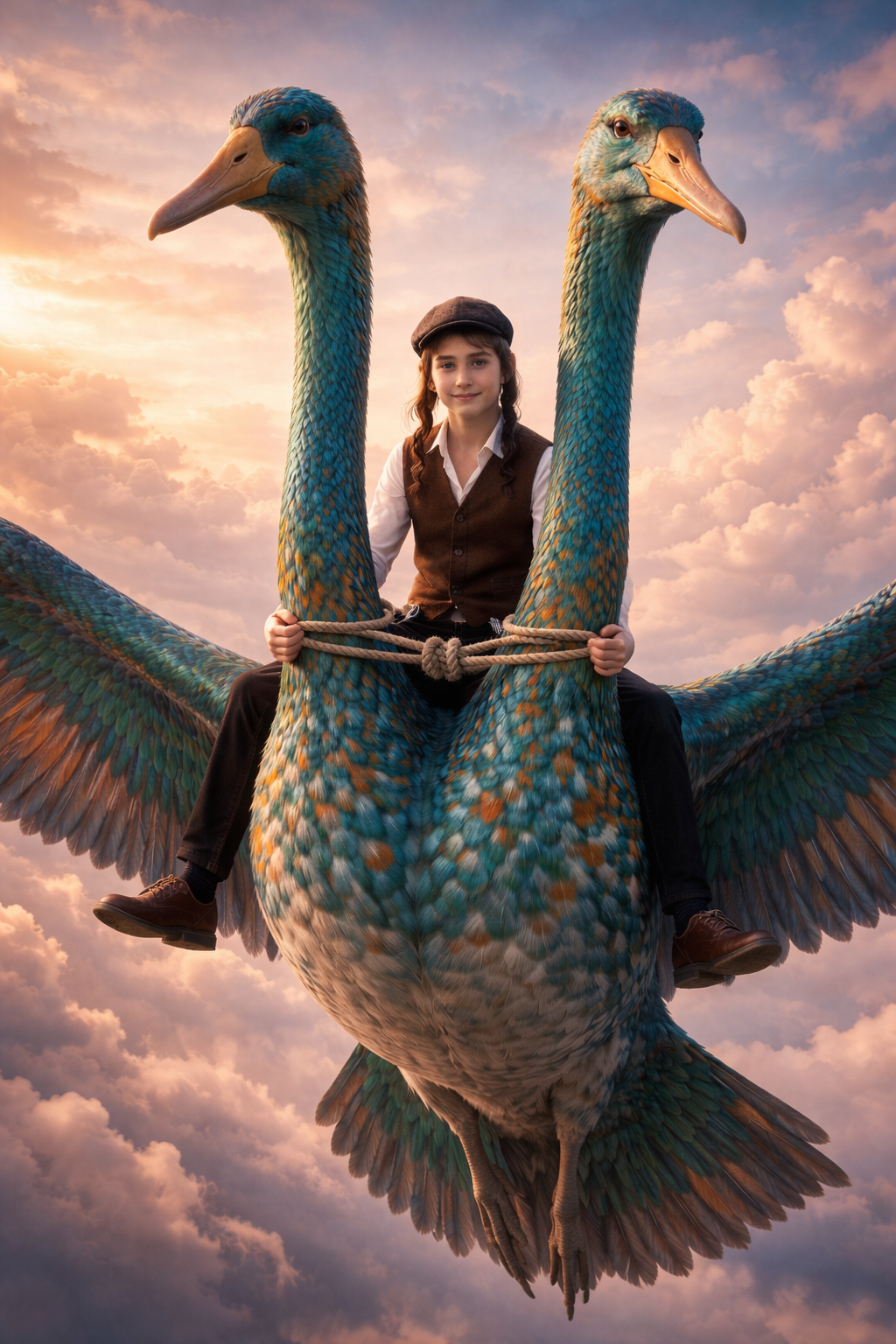 הנער על הטרף המעופף.png