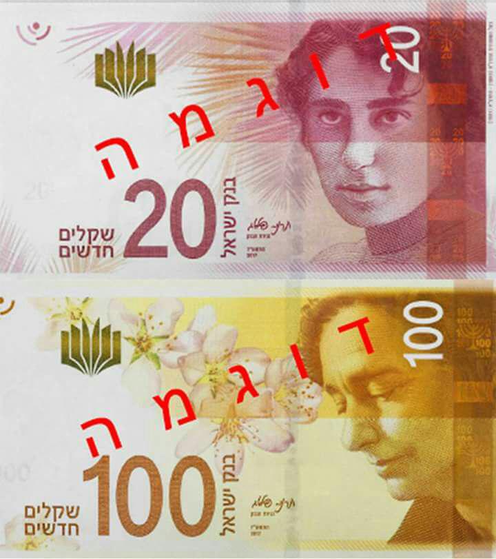 השטרות החדשים שיצאו לציבור בסוף השבוע.jpg