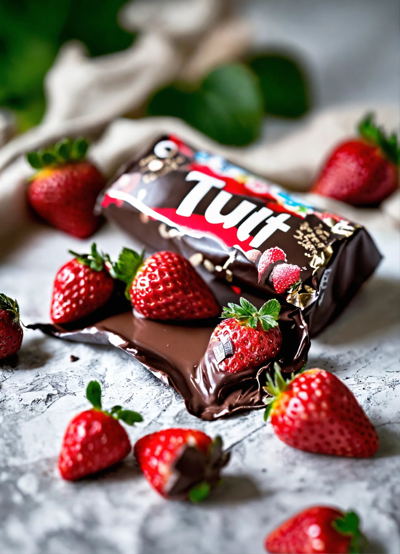 חטיף תותים בציפוי שוקולד_תאר אריזת ממתקים בשם _תות.jpg