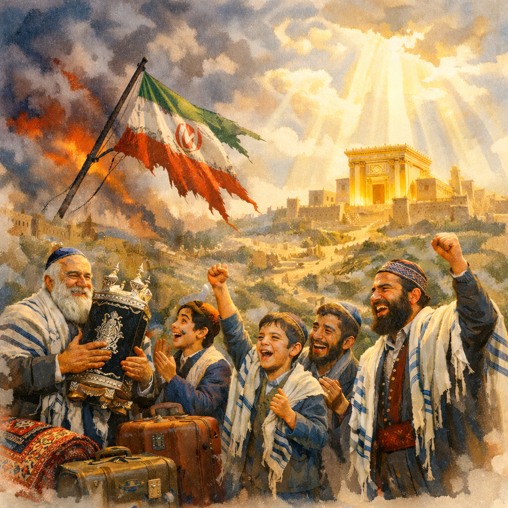 יהודי איראן שמחים - צבע מים.png