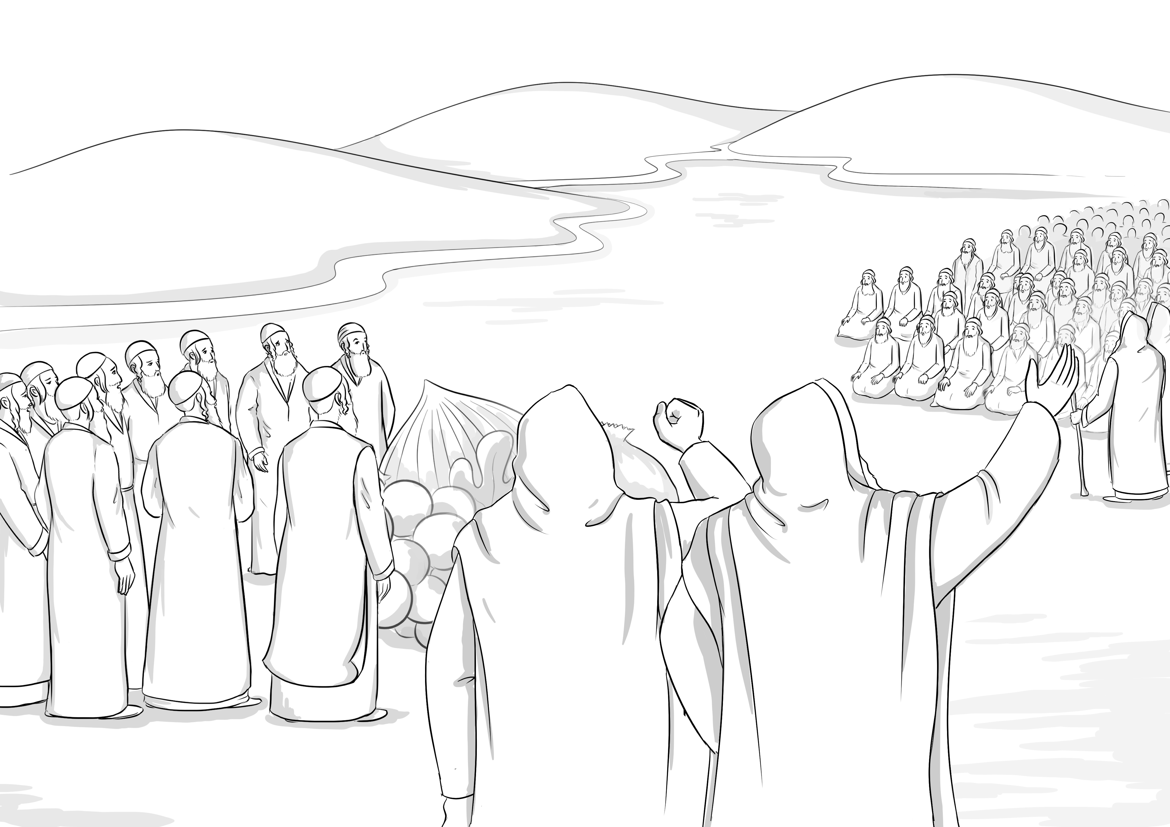 יהושע וכלב בגבורה מול המרגלים.jpg