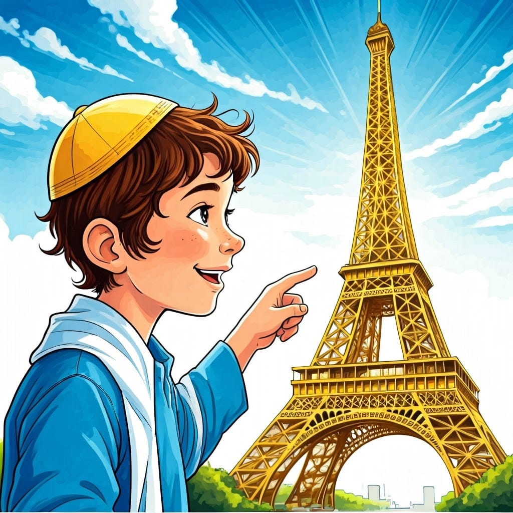 יו! תראו! מגדל אייפל מזהב!.jpg