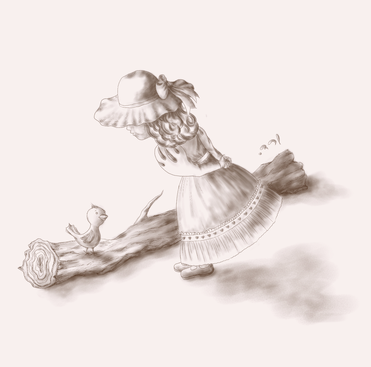 ילדה וציפור קטן.jpg