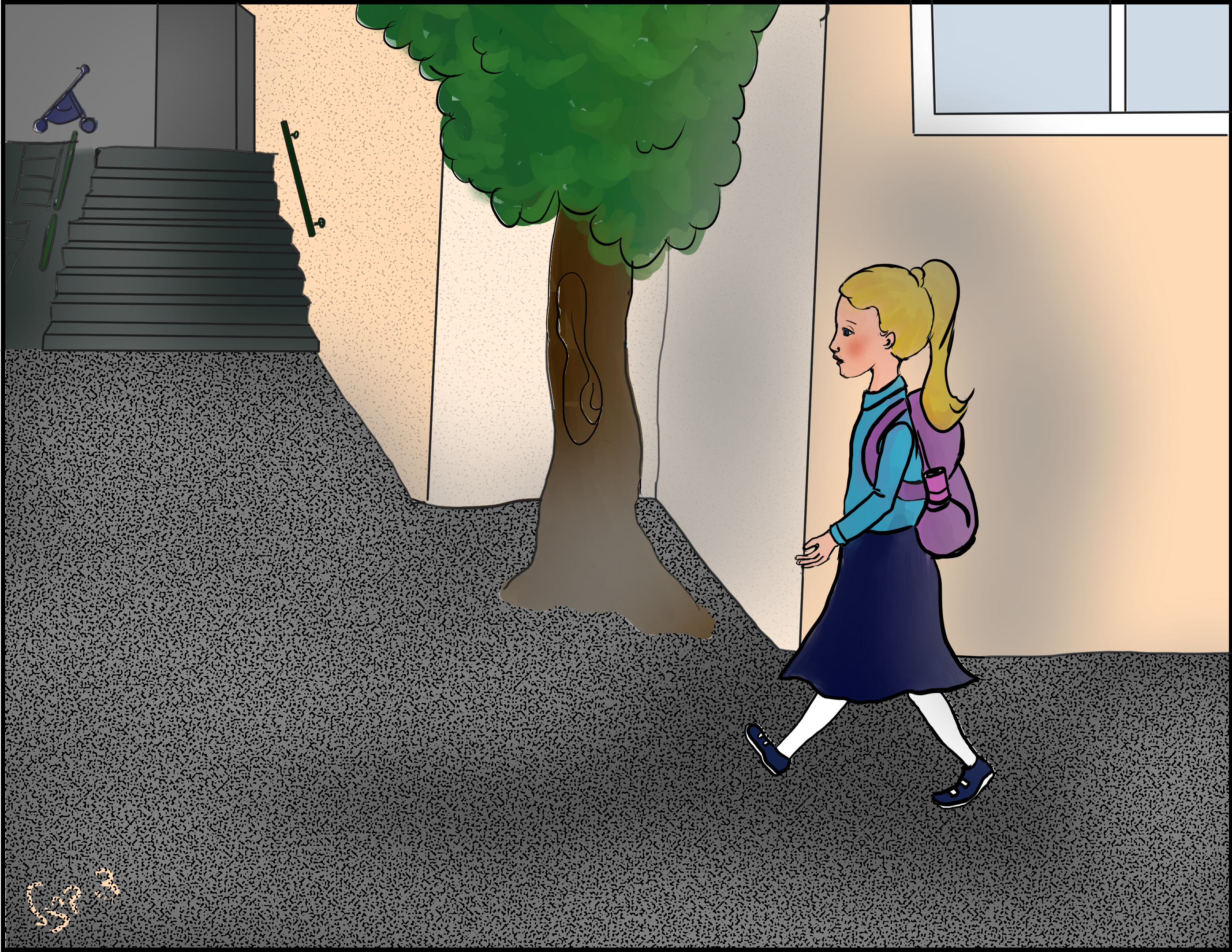 +ילדה חוזרת הביתה.jpg