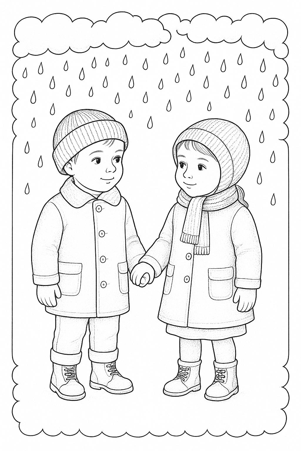 ילדים בחורף ביום גשום.png