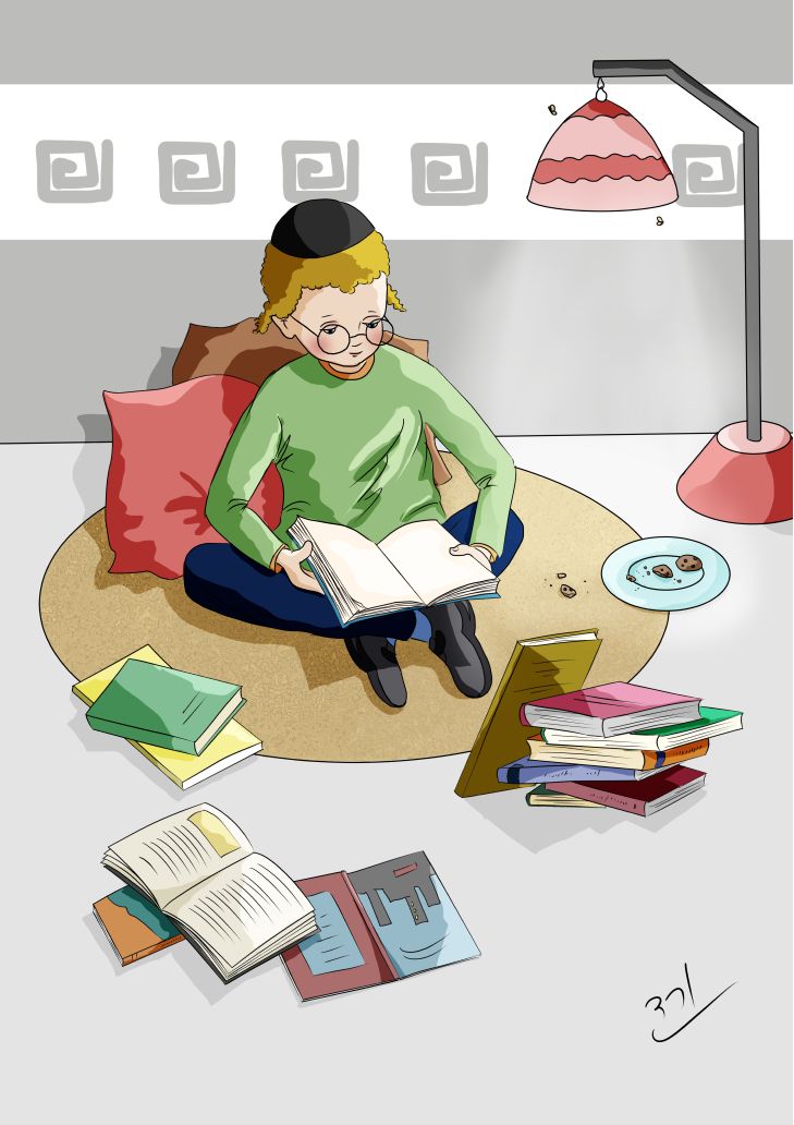 ילד קוראבספר הצללות ותאורה.jpg