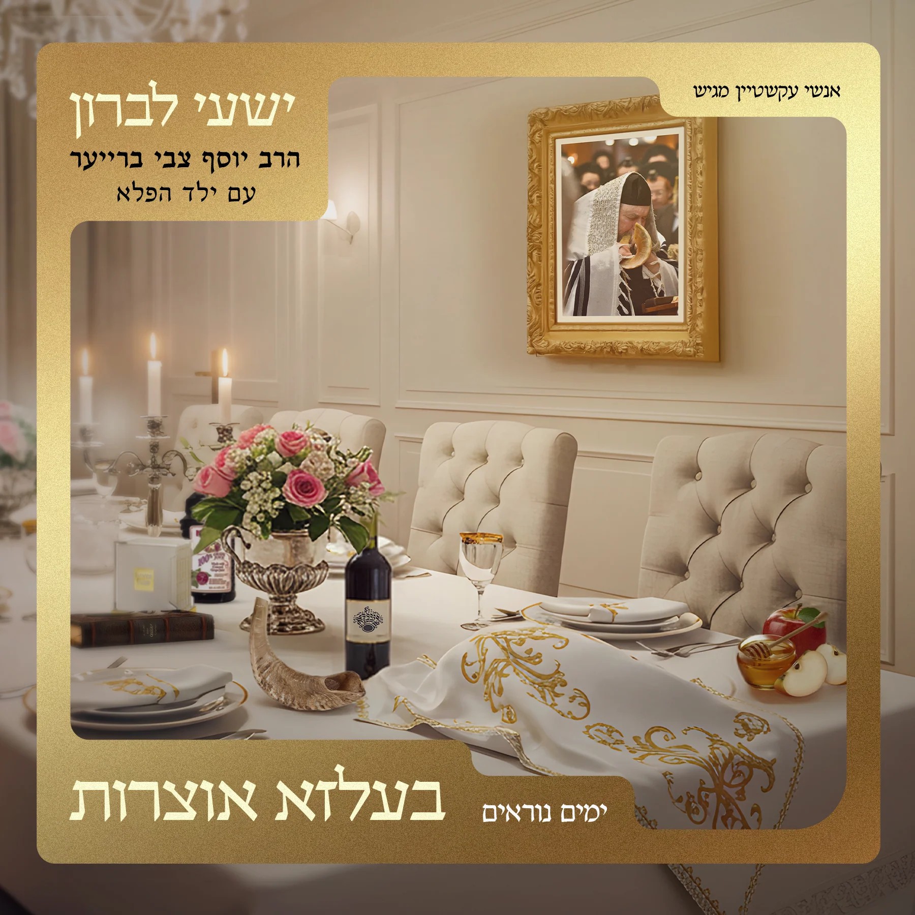 ישעי' לברון, יוסף צבי ברייער - בעלזא אוצרות - ימים נוראים.jpg