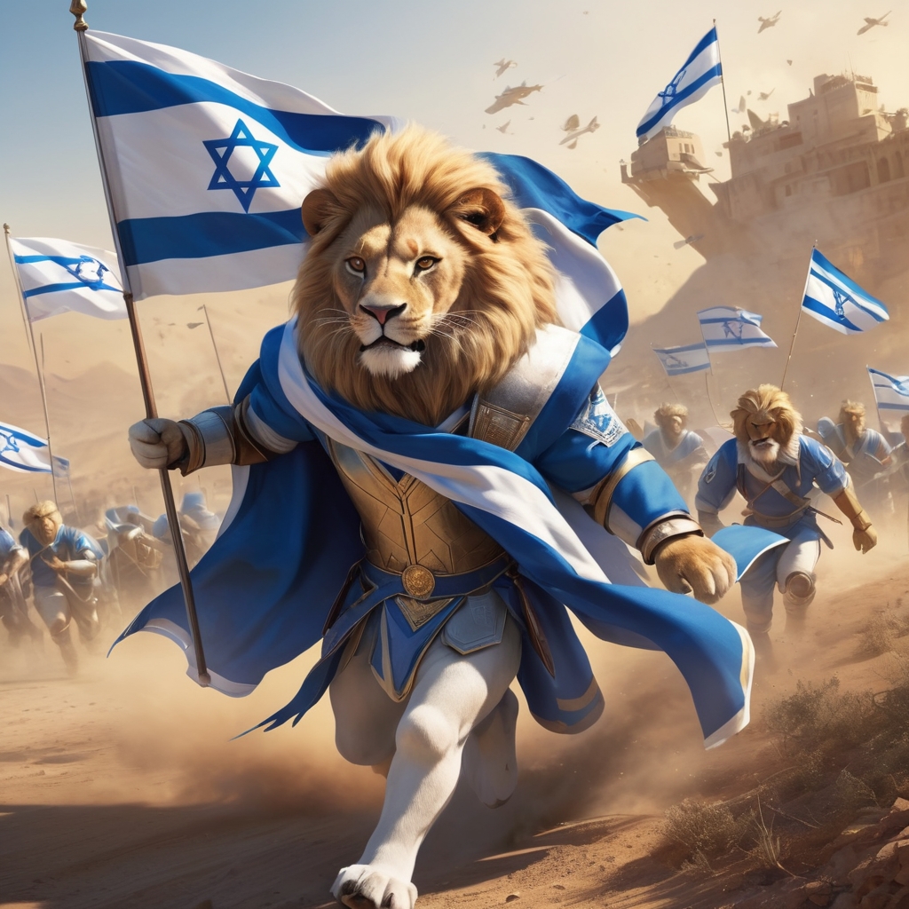 לביא עם דגלים.jpg