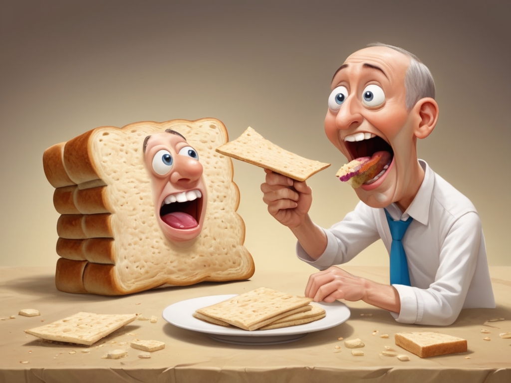 לחם מזדעק שאוכלים מצה.jpg