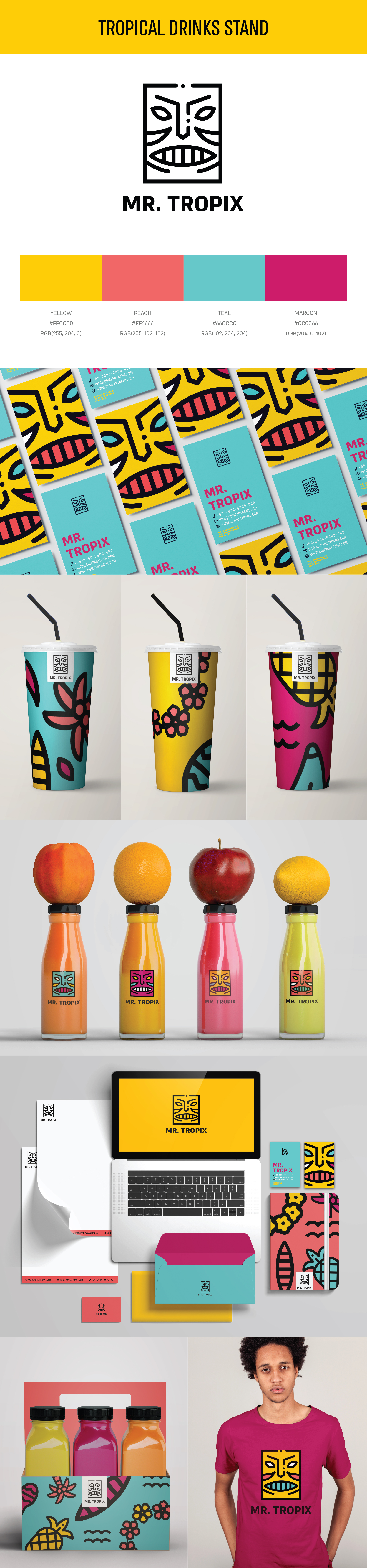 מיתוג דוכן משקאות טרופים.jpg