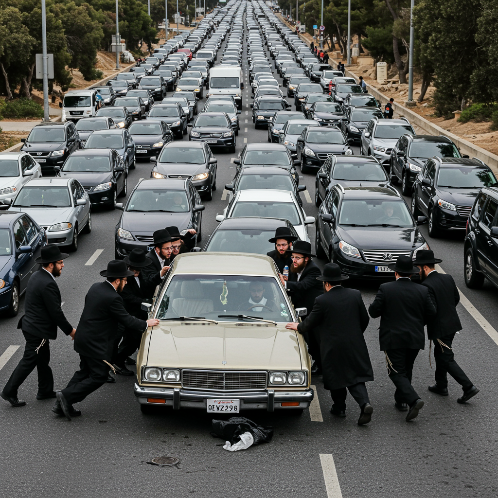 מכונית ישנה תוקעת אלפי מכוניות2.png