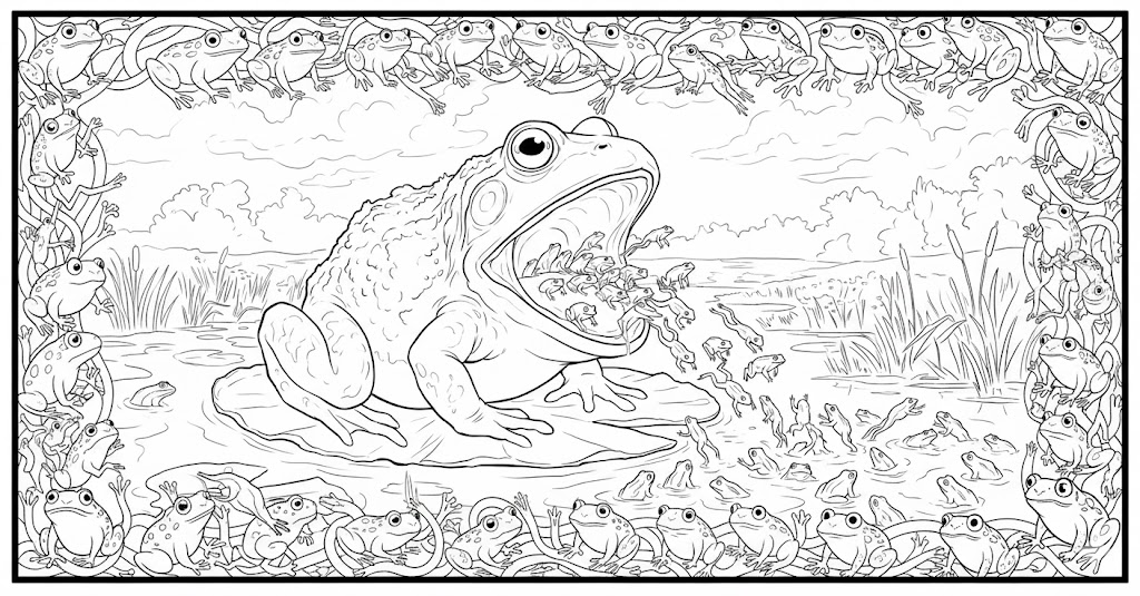 מכת צפרדע עם מסגרת.jpg