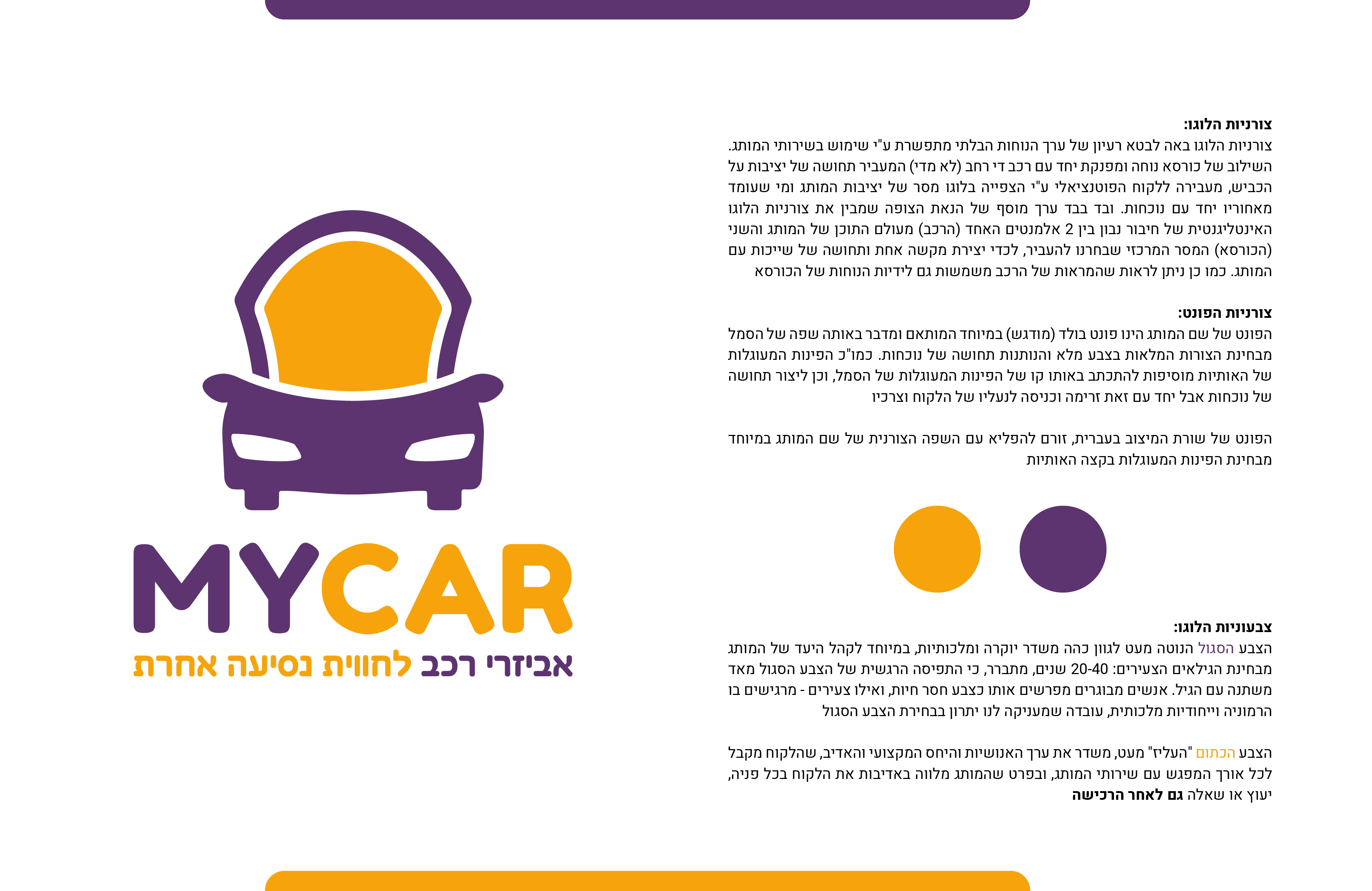 ניתוח צורניות, צבע ופונט - My Car-01.jpg