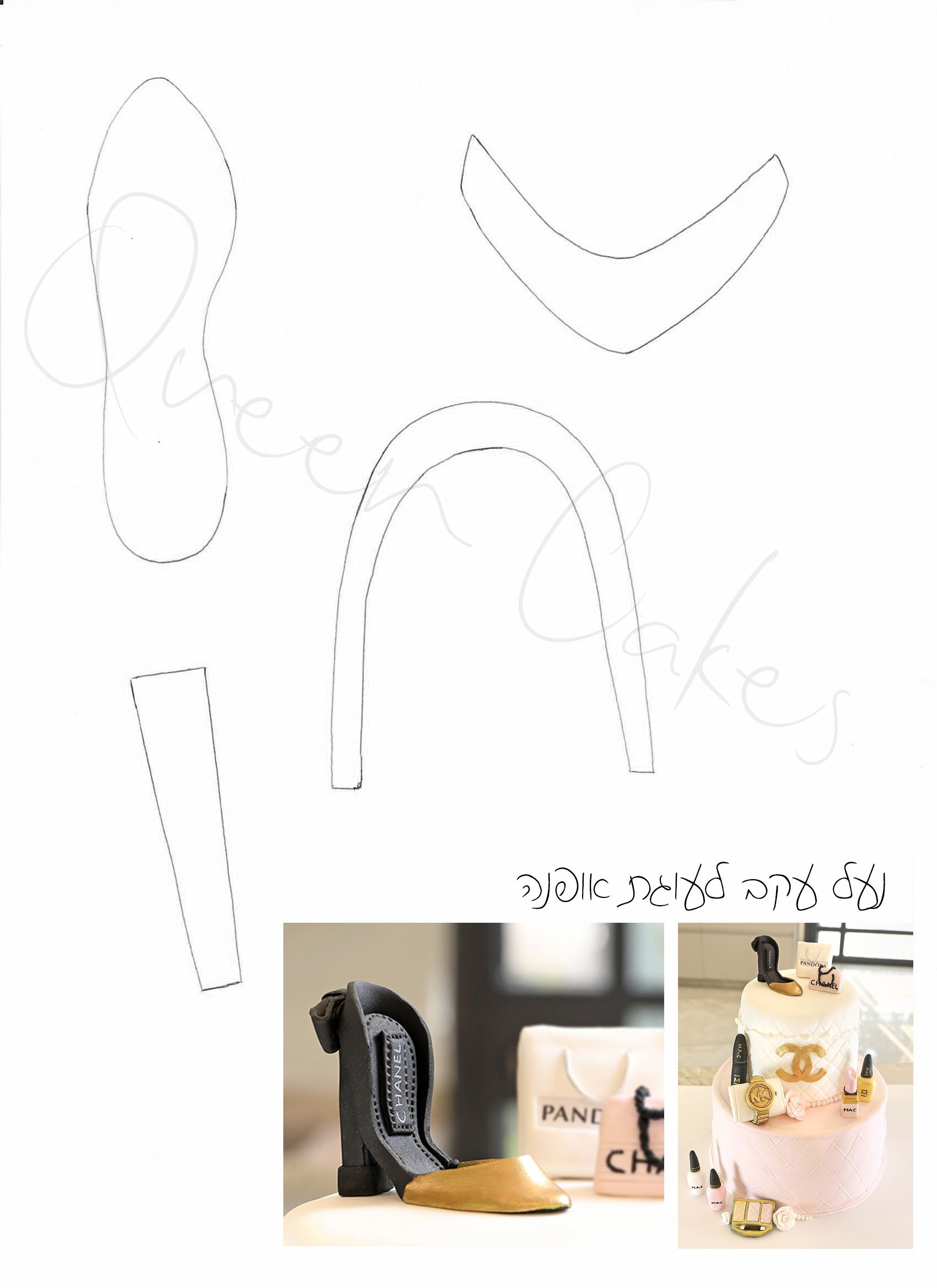 נעל עקב לעוגת אופנה.jpg