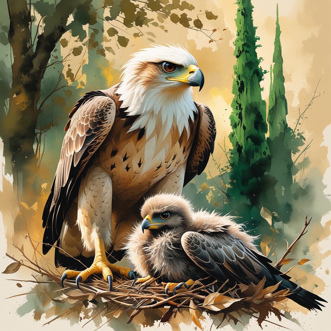 נשר עם גוזל.jpg