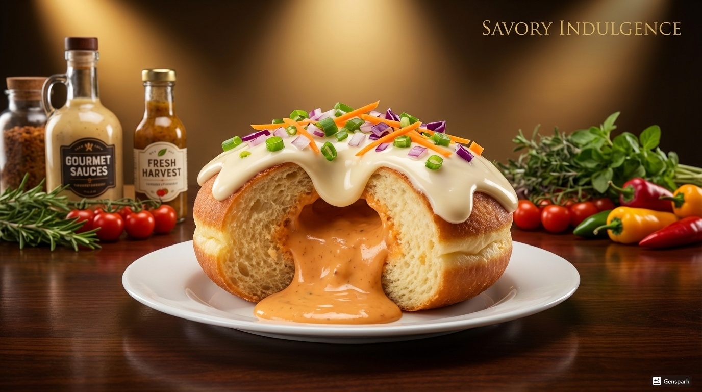 סופגנייה במילוי רוטב אלף האיים.jpg