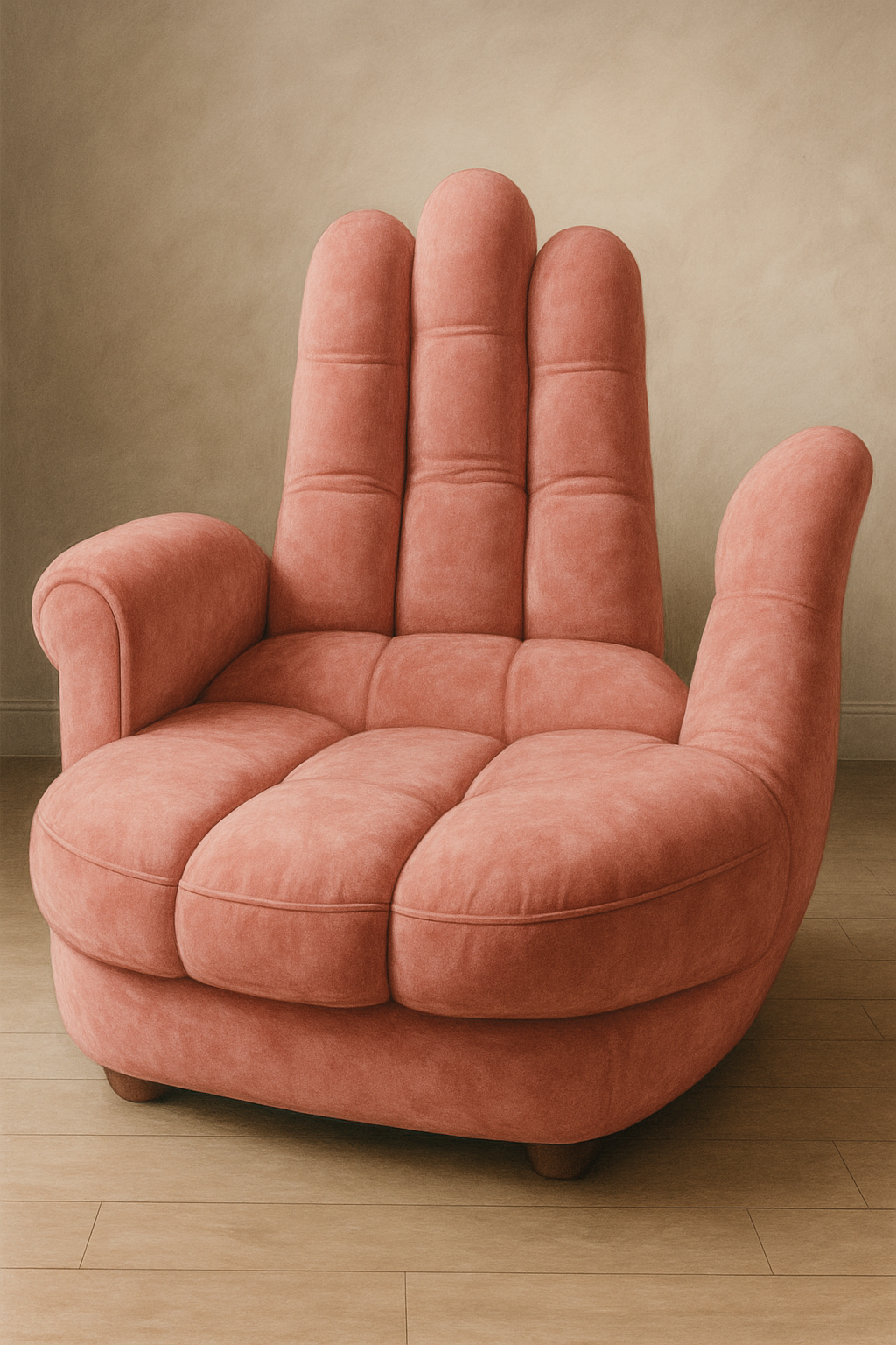 ספה בצורת יד עם כריות.png