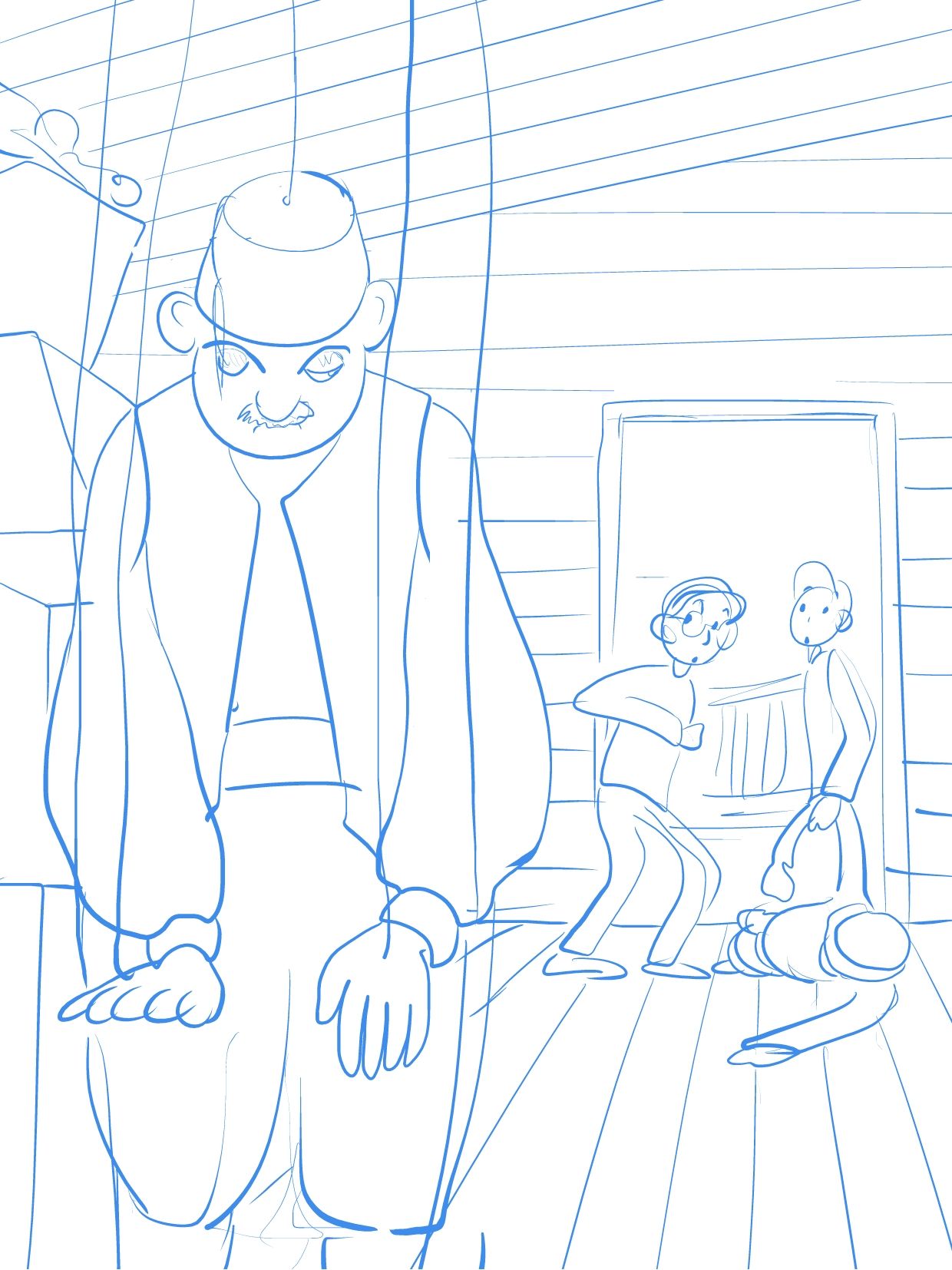 סקיצה ראשונה לכריכה פורים.jpg