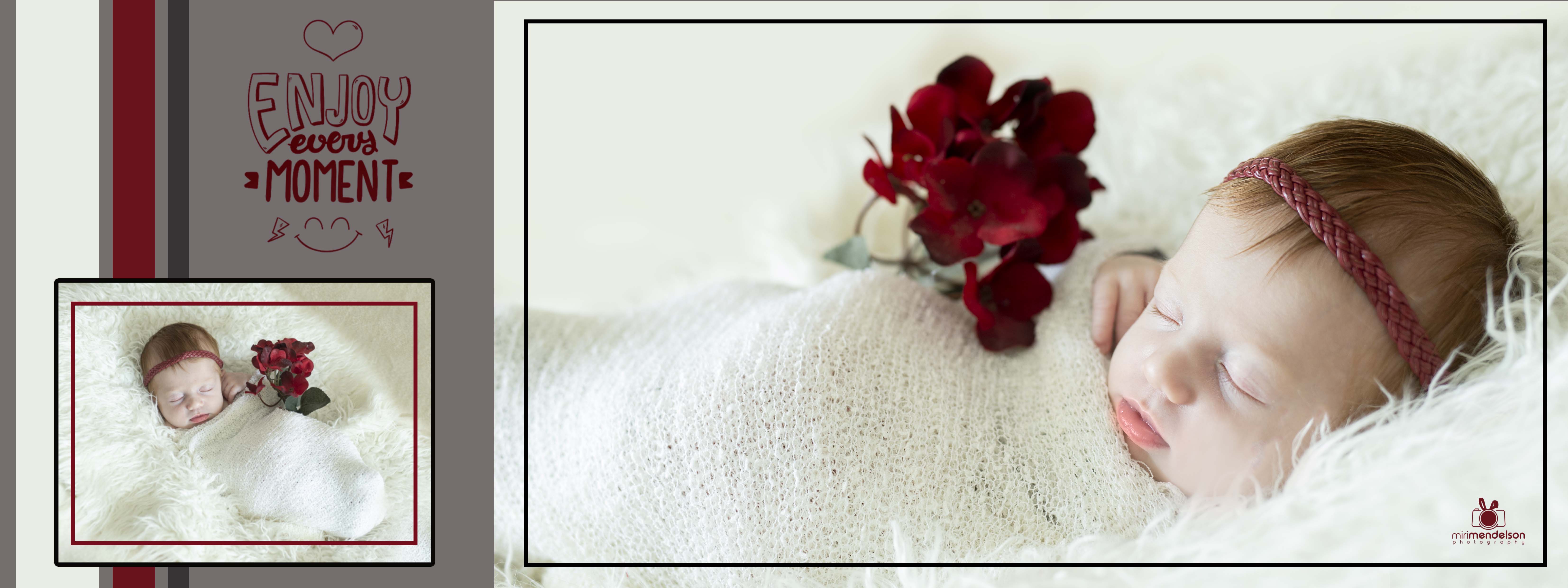 עיטוף לבן סרט ופרח אדום.jpg