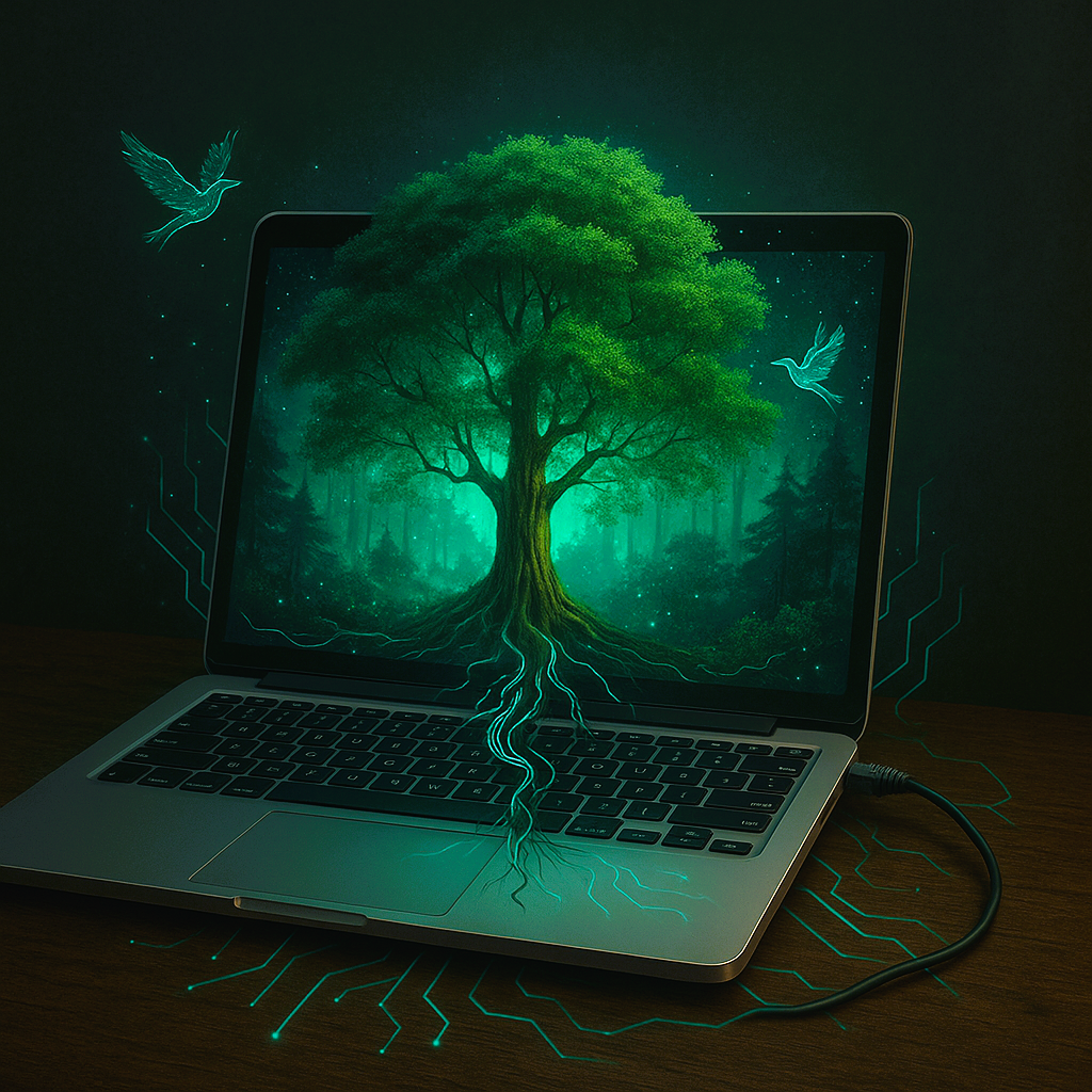 עץ זוהר יוצא ממסך מחשב.png