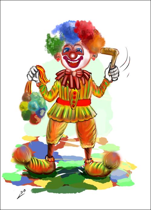 פורים  שמח ליצן.JPG