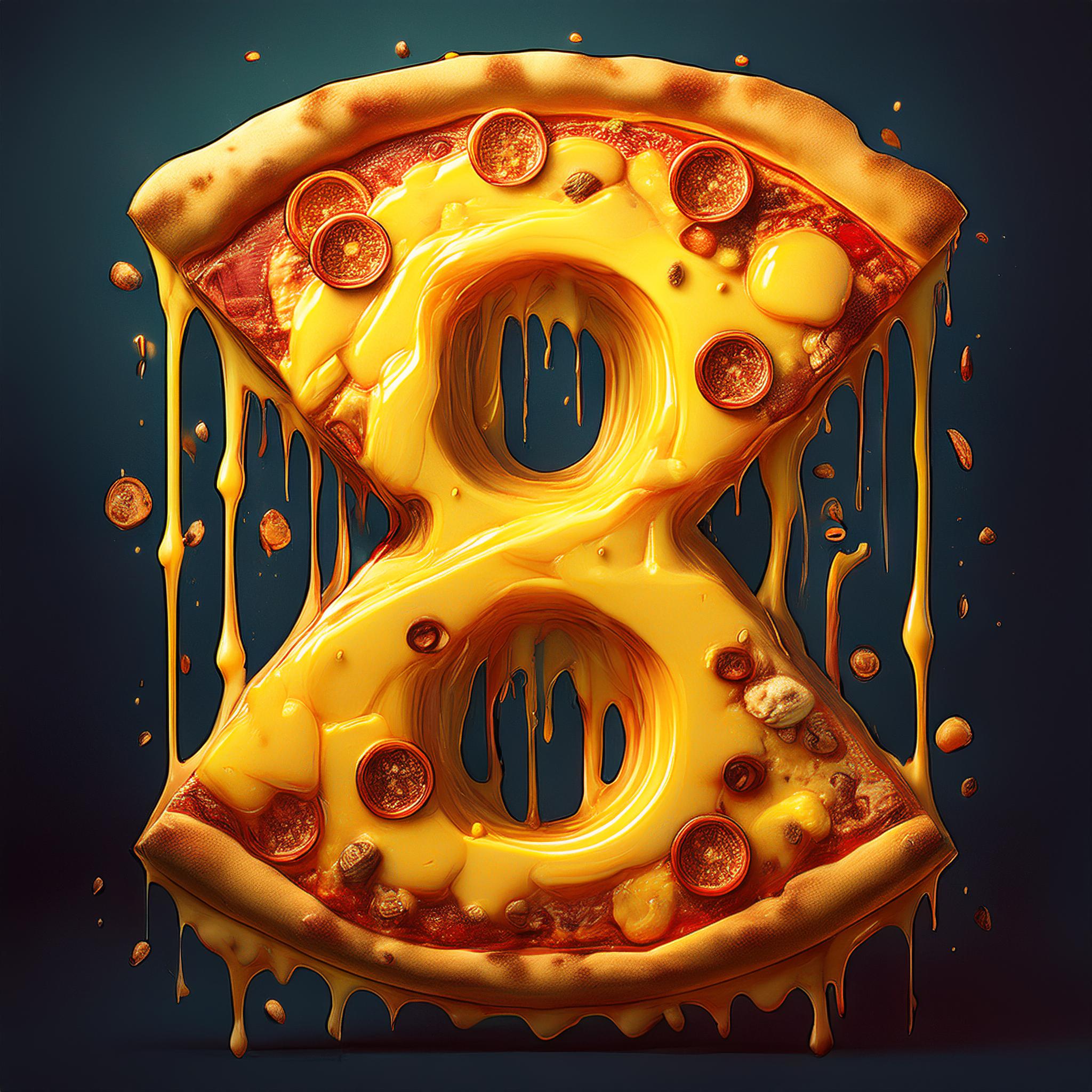 פיצה בצורת שמונה חתוכה באמצע נוטפת גבינה צהובה 22-12-2024 at 23-08-54.jpeg