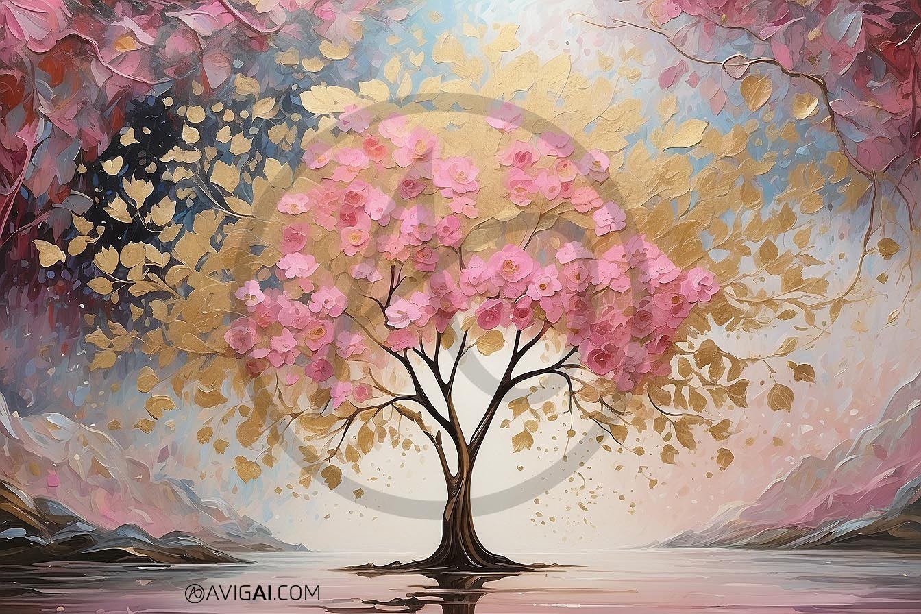 ציור שמן. עץ..jpg