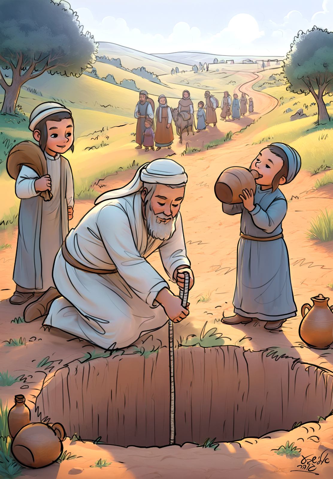 רבי נחוניא חופר שיחין 1--איור אלישבע גוהר.jpg