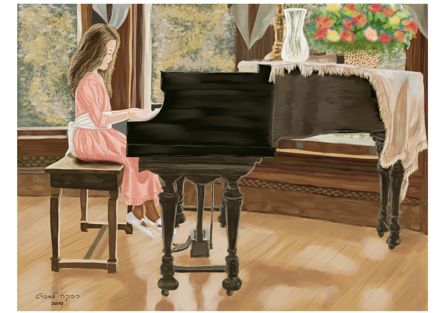 רבקה-ילדה מנגנת (Large).png