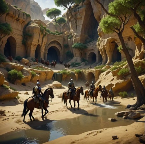 רומאים בחיפוש אחר התנא האלוקי ובנו.jpg