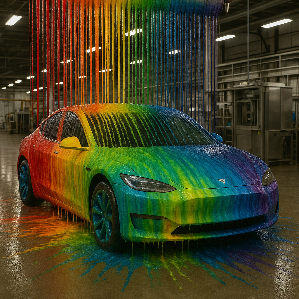 רכב טסלה תחת צבעים זורמים.png