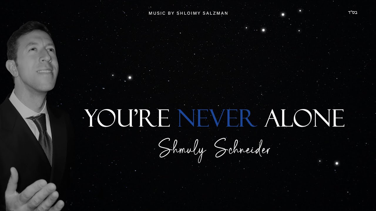 שמולי שניידר - You’re Never Alone .jpg