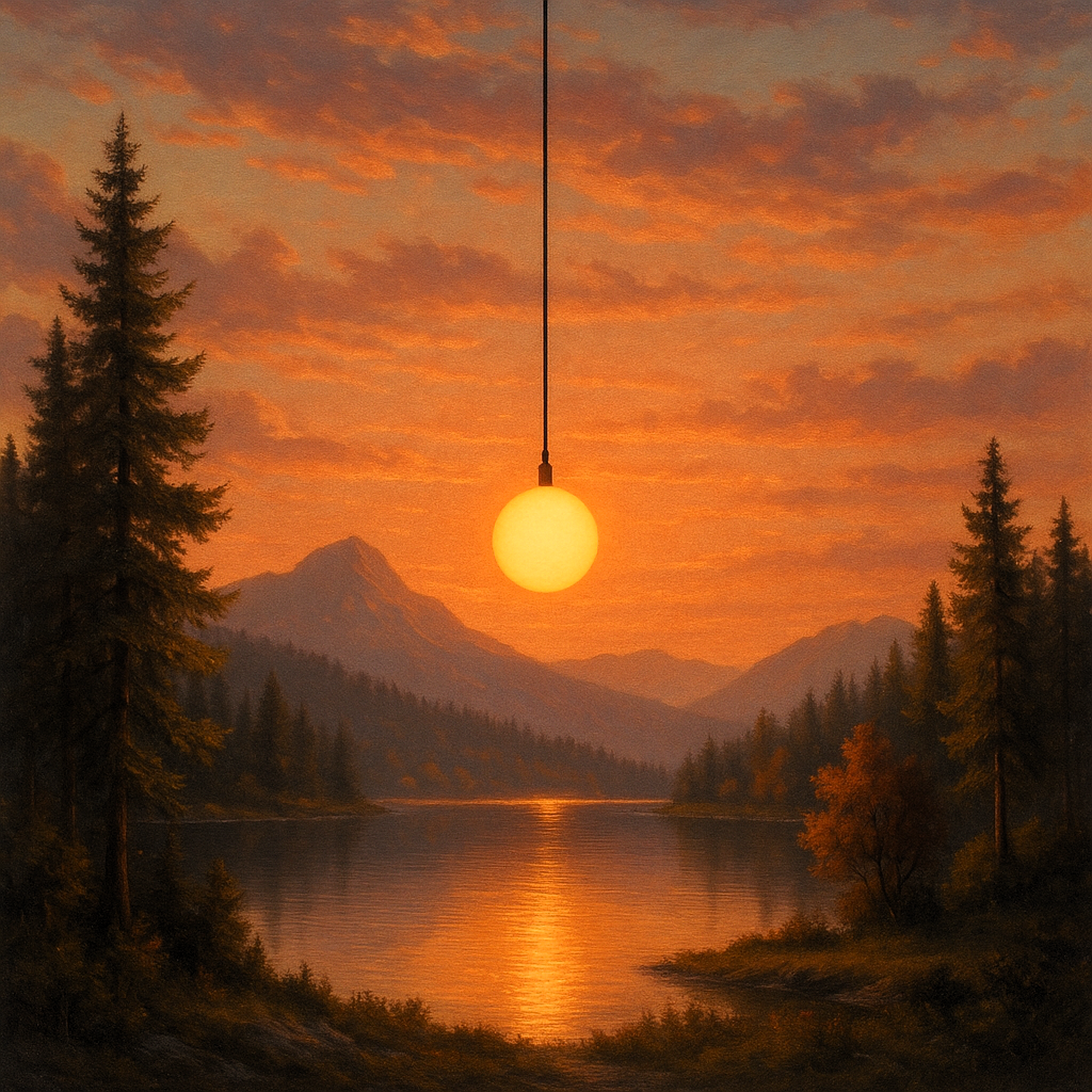 שקיעה מקסימה