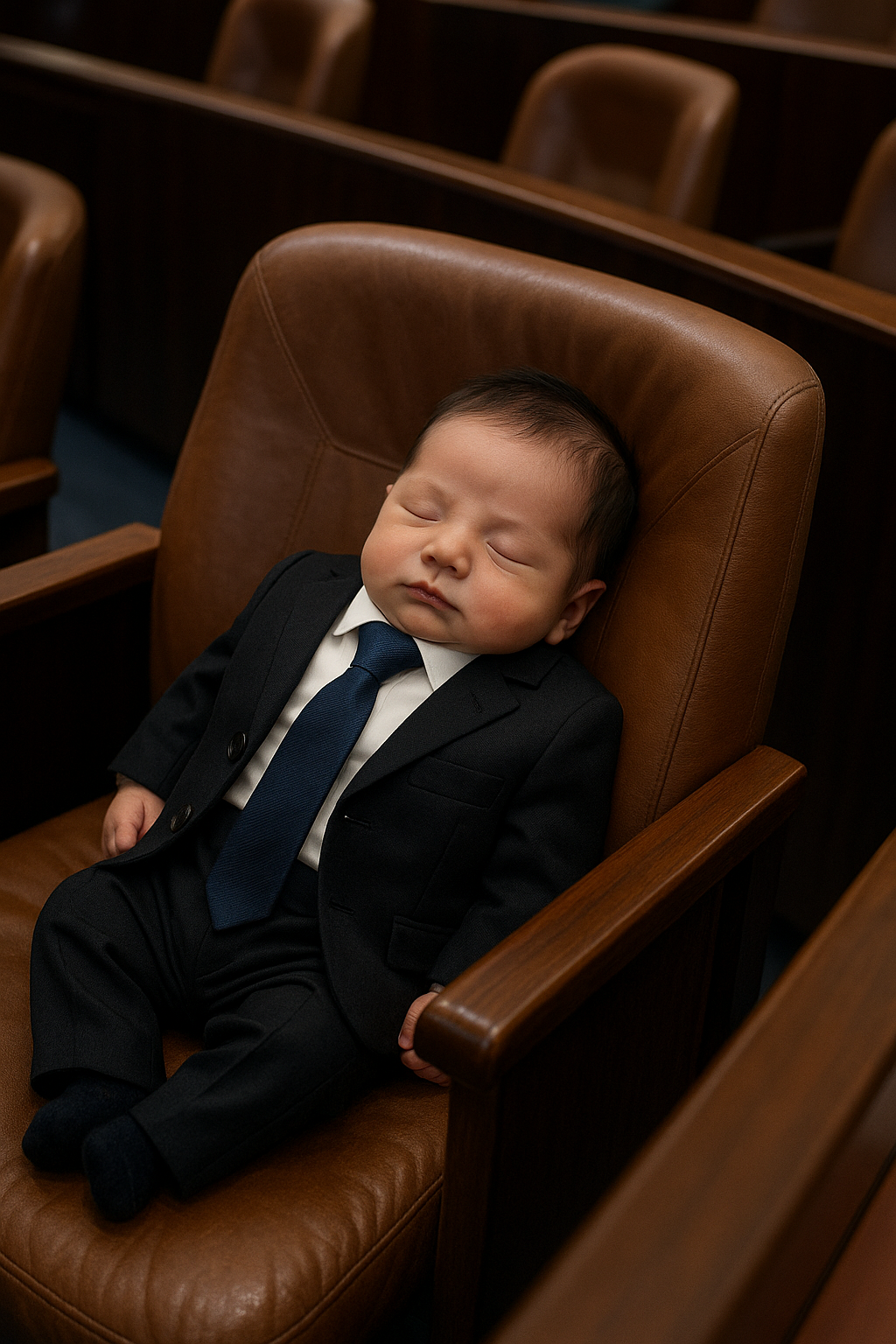 תינוק בגר suit במליאה.png