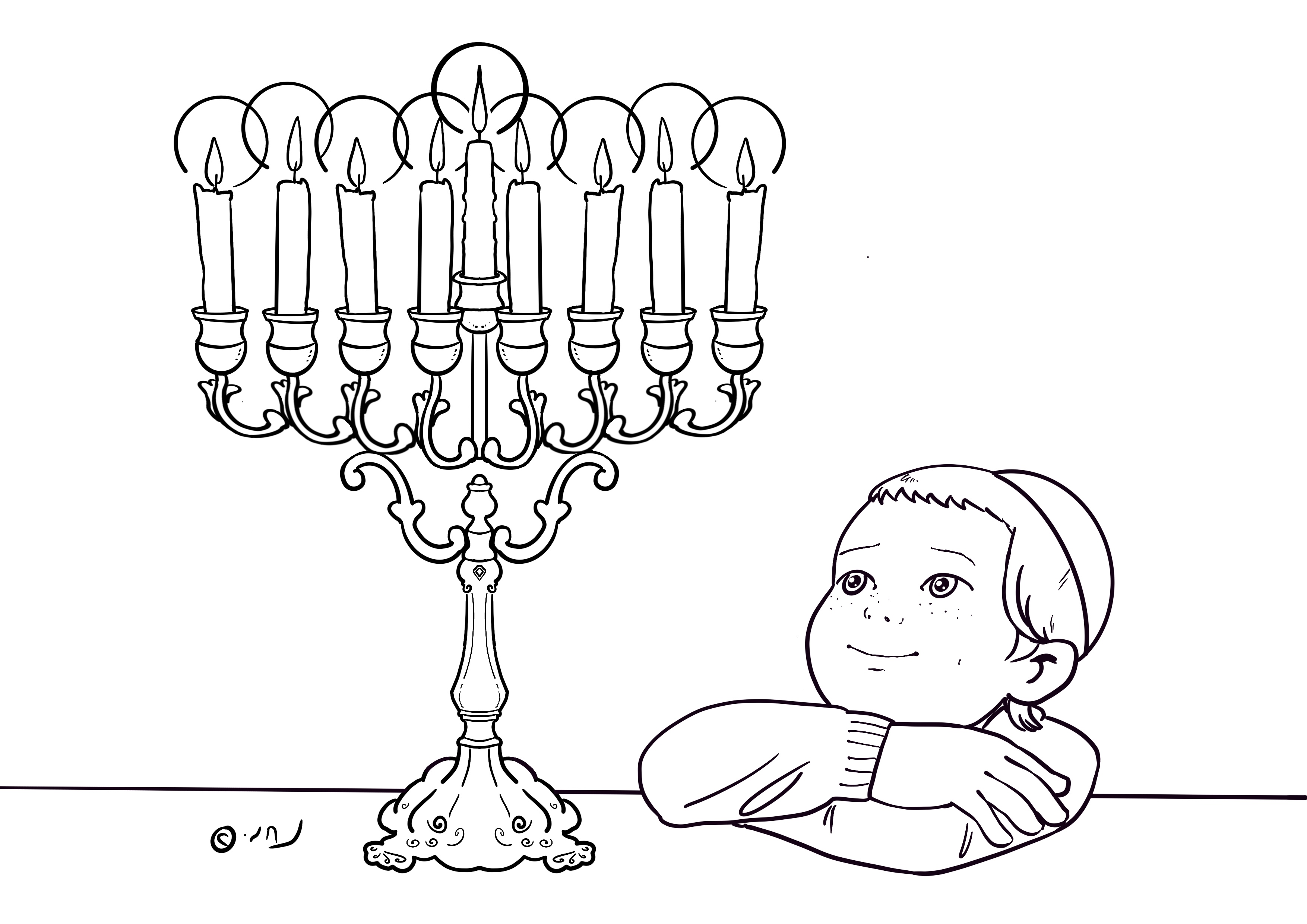 ‎⁨ילד וחנוכיה⁩.jpg