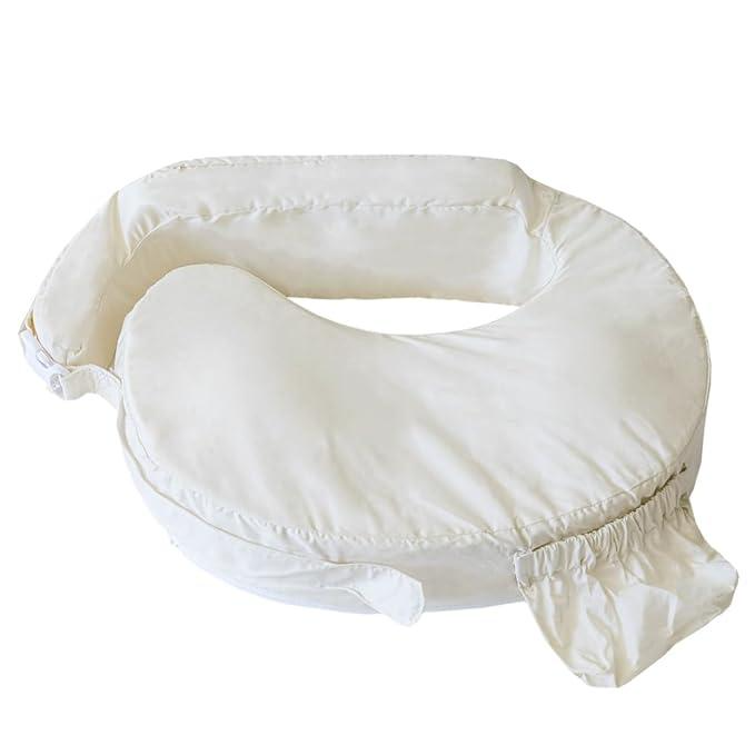 A white pillow with a neckAI-generated content may be incorrect.