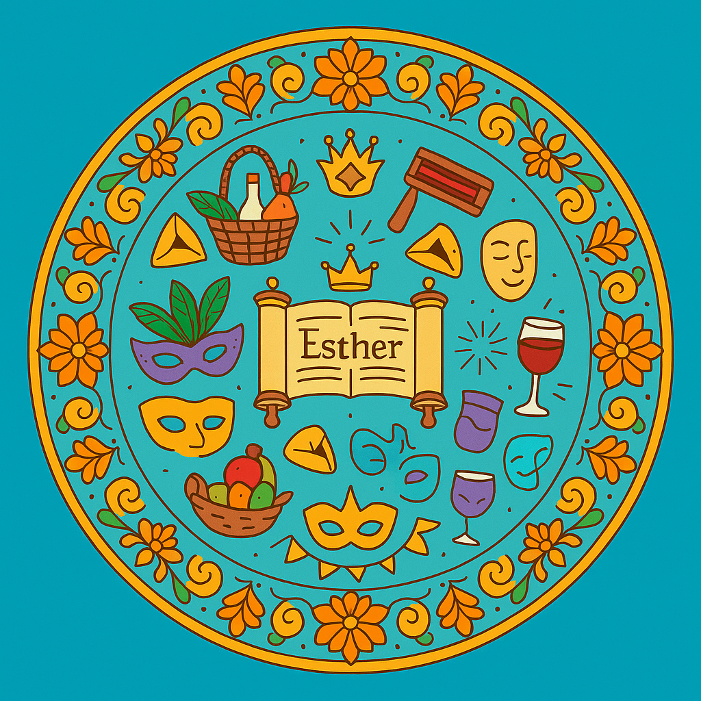 20250709_2157_Colorful Purim Symbols_remix_01jzr8p9cfe2v9138kv0wf8khv.png