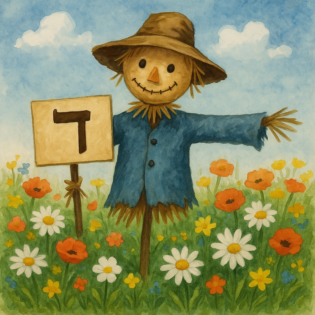 20250713_2207_דחליל בשדה פרחים_simple_compose_01k02jwks5fpxbyhp6h8s7k68n.png