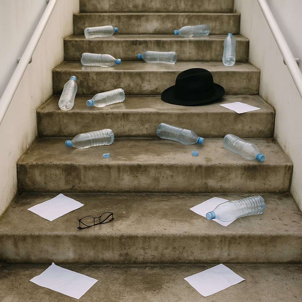 20250722_2247_מדרגות עם חפצים זרוקים_simple_compose_01k0str8yge40r1hy5pgm1ceas.png