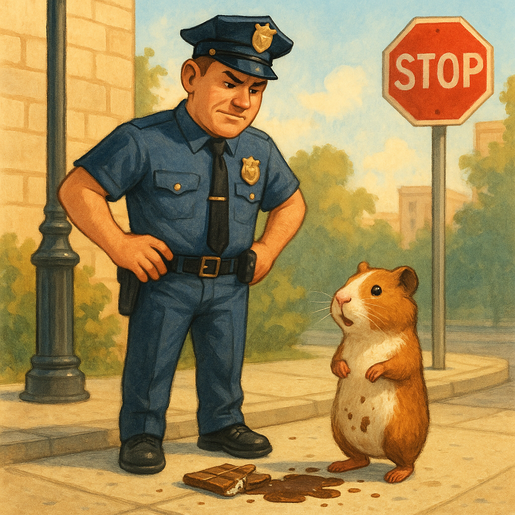 20250812_1949_שרקן מול שוטר_simple_compose_01k2fjxe95ff0r4vr13n539c0z.png