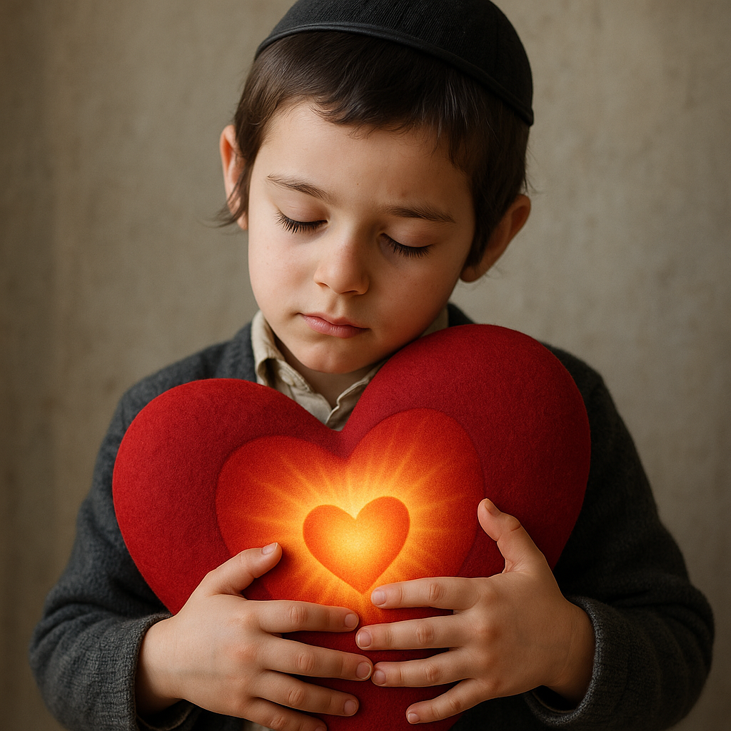 20250819_1755_ילד ולב קורן_simple_compose_01k31d6q08fhgvqww5hs9qn6wy.png