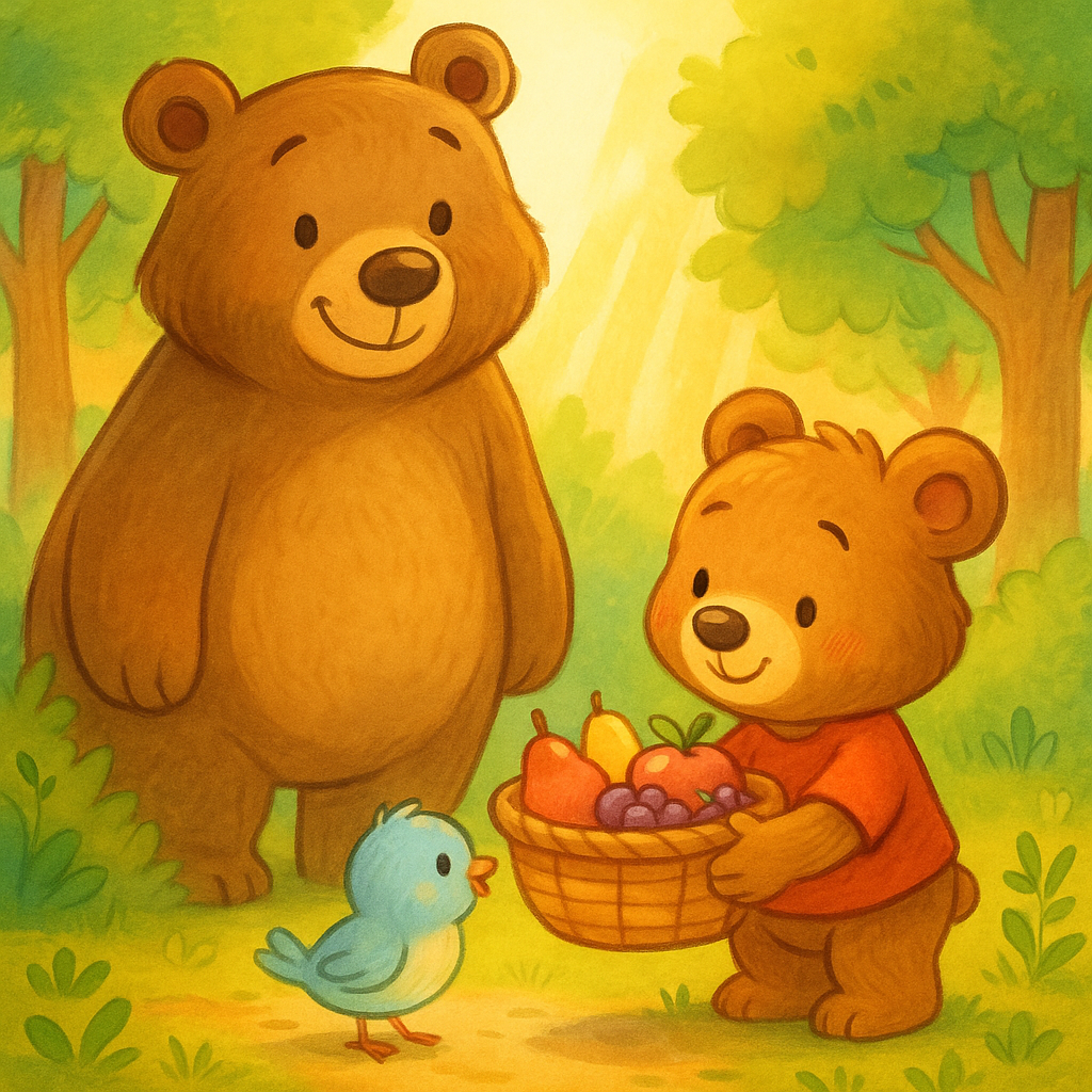 20250824_1936_Forest Friendship Gesture_simple_compose_01k3eex48affssz767n06q7f84.png