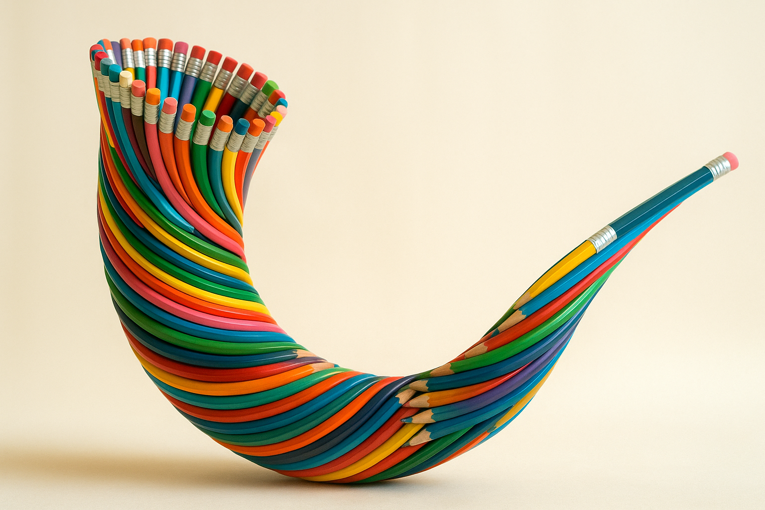 20250827_1046_שופר מעפרונות צבעוניים_simple_compose_01k3n7tc19ekas3c99ays7she0.png