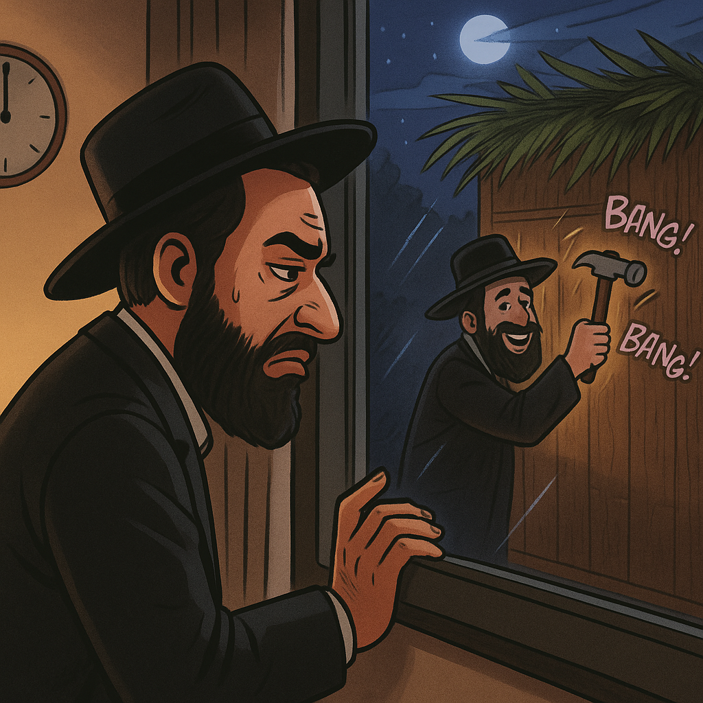 20250928_2334_Juxtaposed Sukkah Builders_remix_01k690fa37f3c8q7cce2z595x3.png